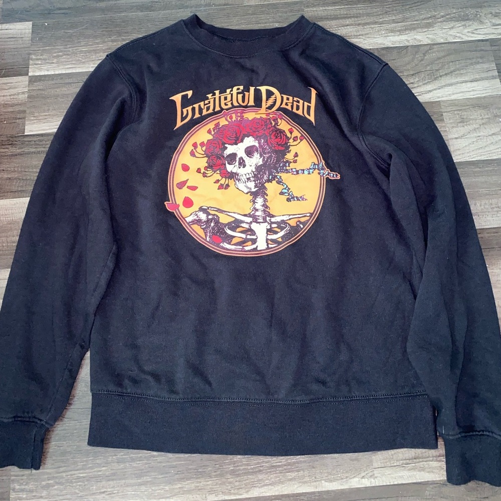 greatfull dead crewneck pullover